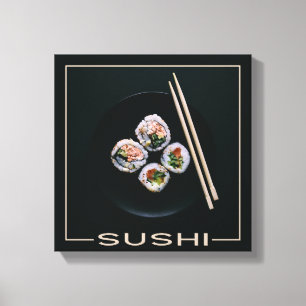 Impression de toile de sushi