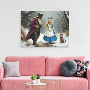 Impression de toile d'hiver Alice