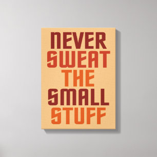 Impression de toile enveloppée motivationnelle