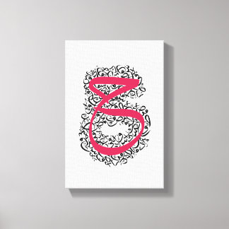 Impression de toile étirée