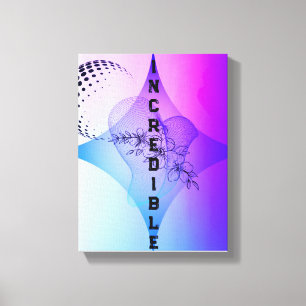 Impression de toile étirée