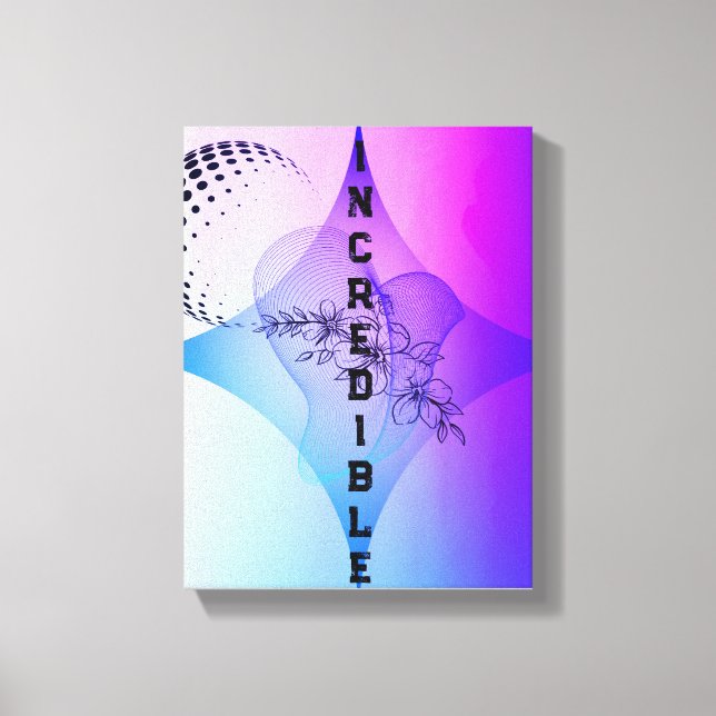 Impression de toile étirée (Recto)