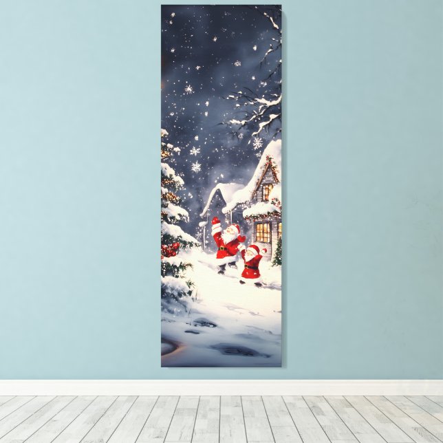 Impression de toile étirée (Insitu (Plancher de Bois))