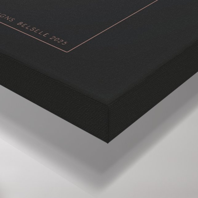 Impression de toile étirée (Coin(Bas))