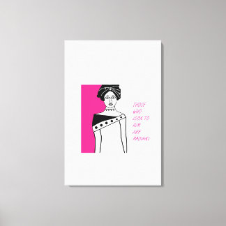 Impression de toile étirée