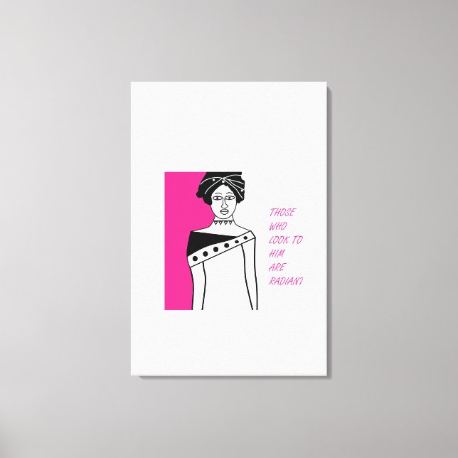 Impression de toile étirée (Recto)