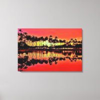 Impression de toile étirée