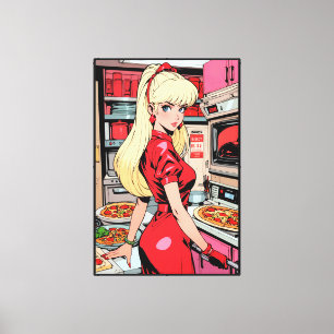 Impression de toile étirée Anime