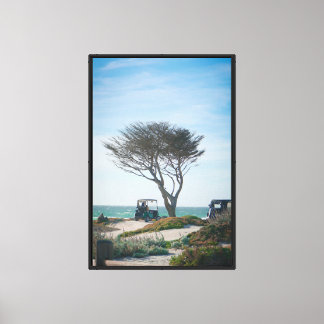 Impression de toile étirée - Carmel près de la mer