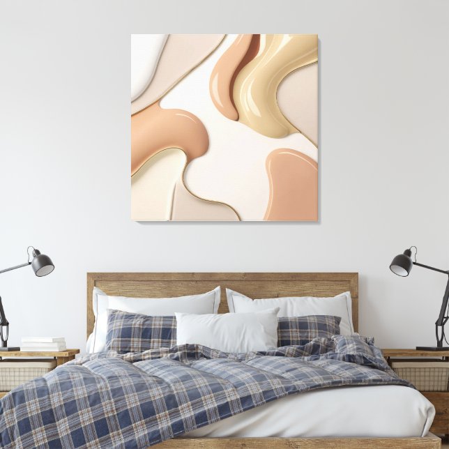 Impression de toile étirée dans un graphique éléga (Insitu(Chambre))