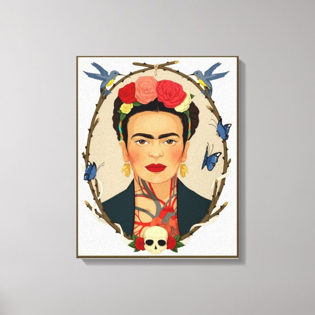 impression de toile frida kahlo (Recto)