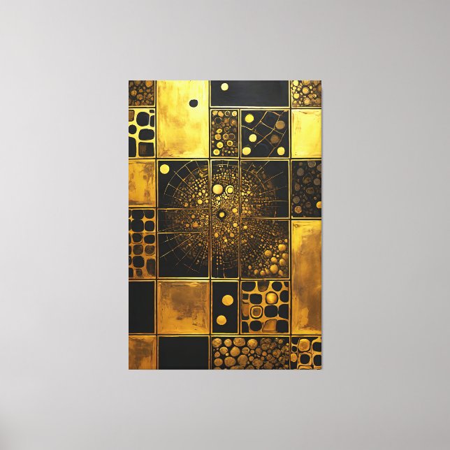 Impression de toile GoldRush 6 (Recto)