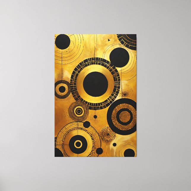 Impression de toile GoldRush 7 (Recto)
