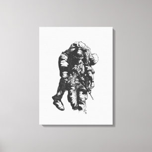 Impression de toile "He Ain't Heavy" par Jaime Mun
