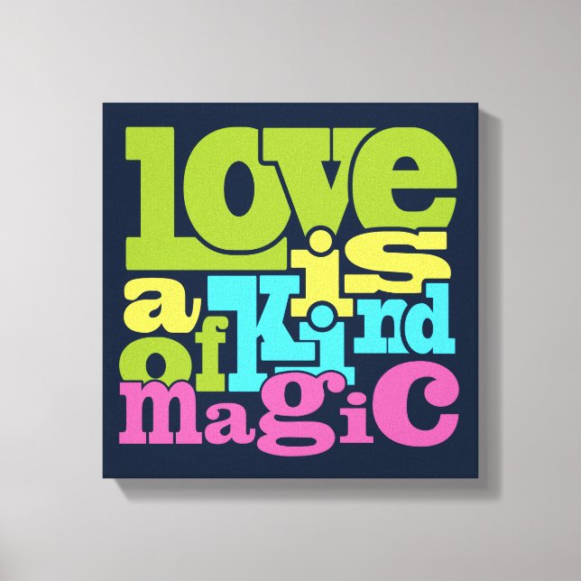Impression de toile Magic Love (Recto)