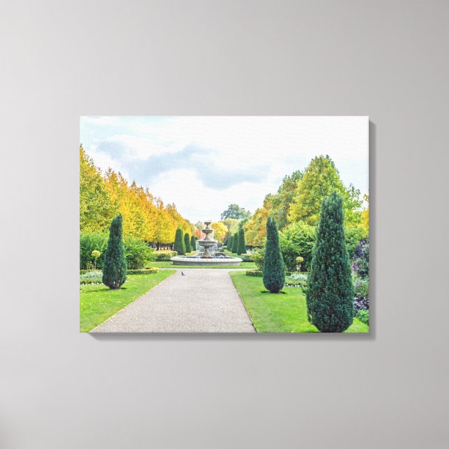 Impression de toile vue London Regent's Park (Recto)