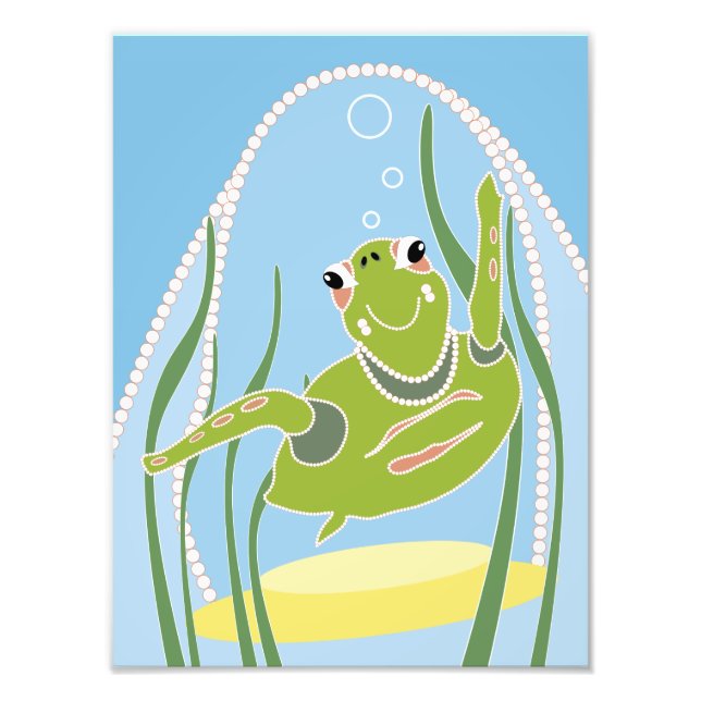 Impression de tortue tendance (Devant)