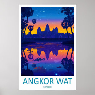 Impression de voyage d'Angkor Wat Mur d'art d'Angk