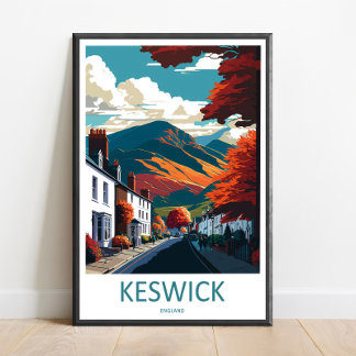 Impression de voyage de Keswick sur toile Keswick