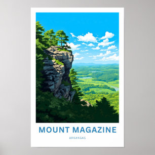 Impression de voyage de Mount Magazine Arkansas