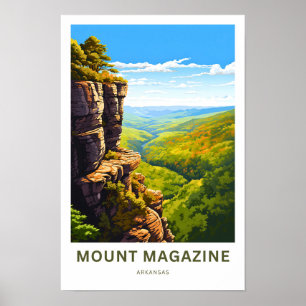 Impression de voyage de Mount Magazine Arkansas