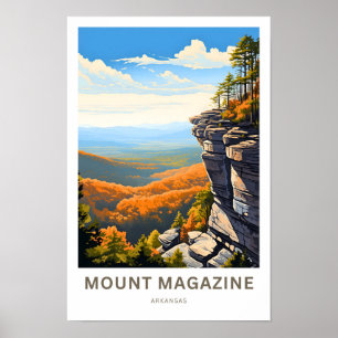 Impression de voyage de Mount Magazine Arkansas