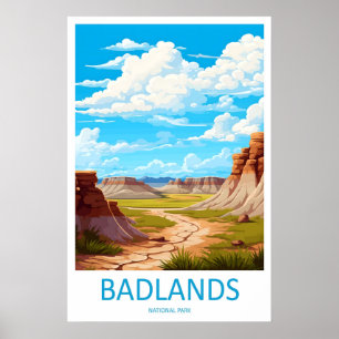 Impression de voyage du parc national de Badlands