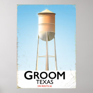 Impression de voyage Groom Texas Route 66 American