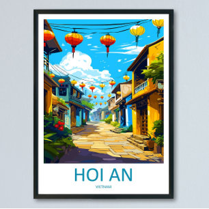 Impression de voyage Hoi An Art mural Hoi An Suspe
