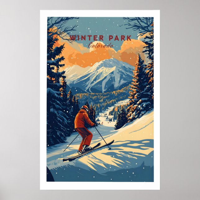 Impression de Winter Park Colorado 1 (Devant)