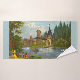 Impression des années 1850 du château de Franzen
