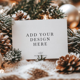 Impression des cartes de vacances paysannes de 5 x