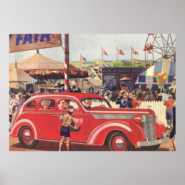 Impression desoto des années 1940 (Devant)