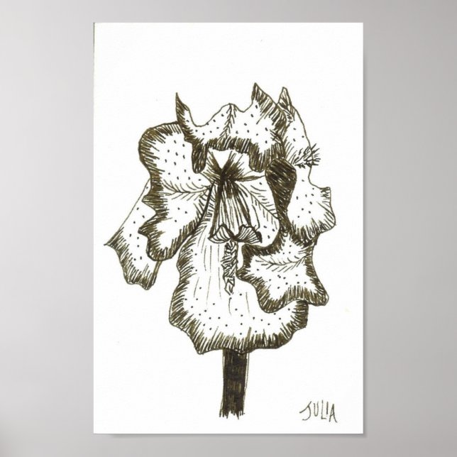 Impression d'iris (Devant)
