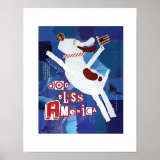 Impression Dog Bless America