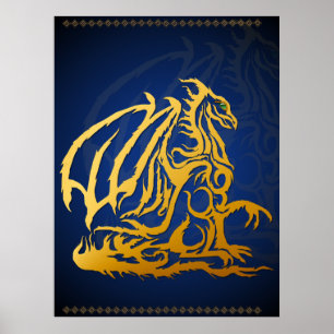 Impression Dragon d'or