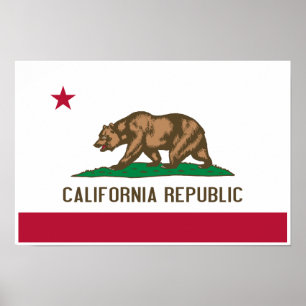 Impression drapeau de Californie