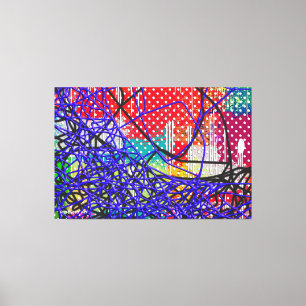 Impression du canevas de chaînes de perte