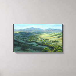Impression du canevas "Mount Diablo Southern View"