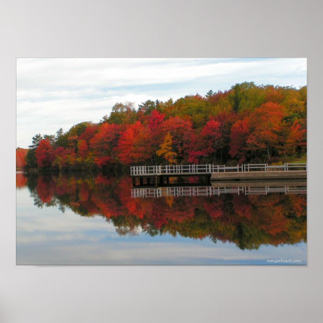 Impression du feuillage d'automne (Devant)