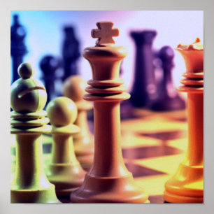 Impression du jeu d'échecs