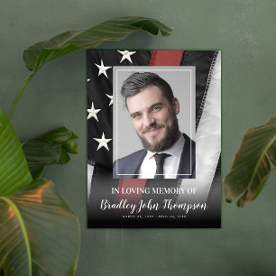 Impression du mémorial des pompiers   Affiche de l