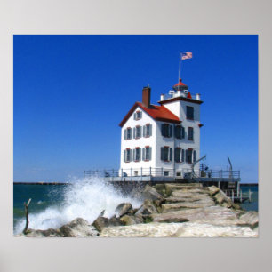 Impression du phare Lorain