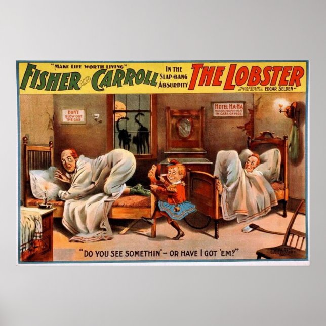 Impression du théâtre vintage Slapstick (Devant)