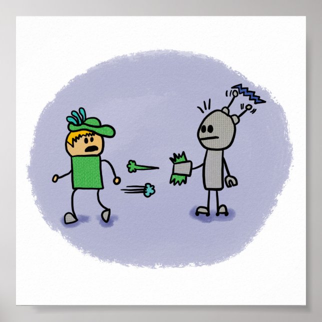 Impression Duel Comic Book Style (Devant)