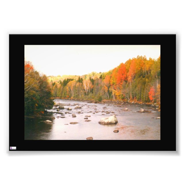 Impression d'un flux d'automne (Devant)