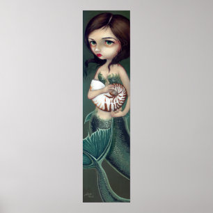 Impression d'une sirène de coquille Nautilus