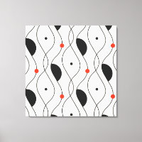 Impression d'une toile d'art Abstraite