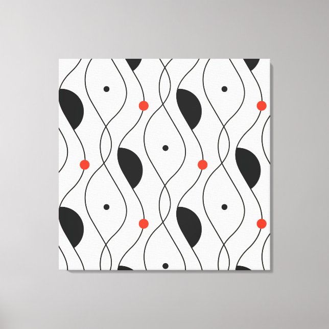 Impression d'une toile d'art Abstraite (Recto)