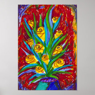 Impression en floraison